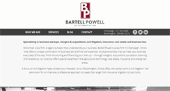 Desktop Screenshot of bartellpowell.com